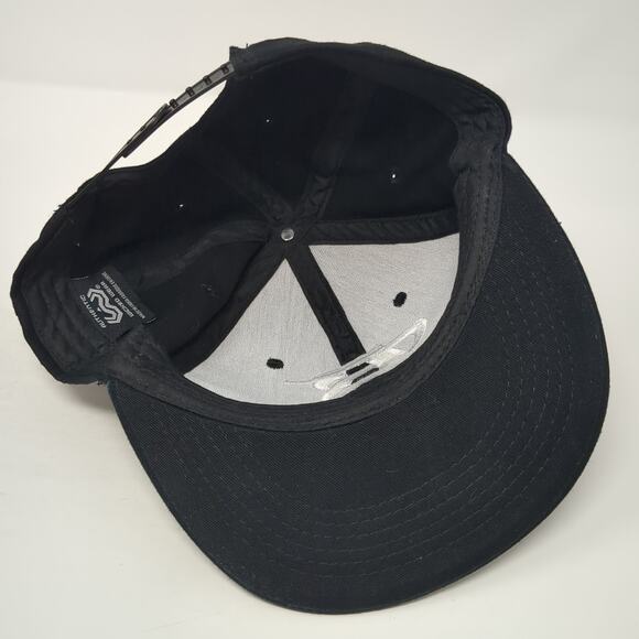 Body Building Snapback Hat Black One Size Adjustable Embroidered Wicked Wear - Picture 7 of 10